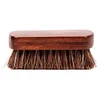 Leather Textile Cleaning Brush Horse Hair Bristle for Car Interior Shoe Bag