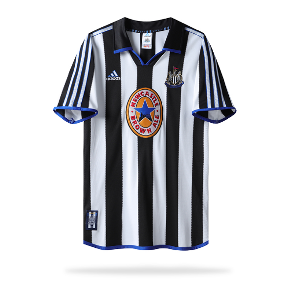 Retro 1999-2000 Newcastle United Home Football Shirt