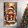(40*70cm)The Squirrel Family - Full Round Drill Diamond Painting