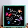Butterfly Words-11CT Stamped Cross Stitch 40*40cm