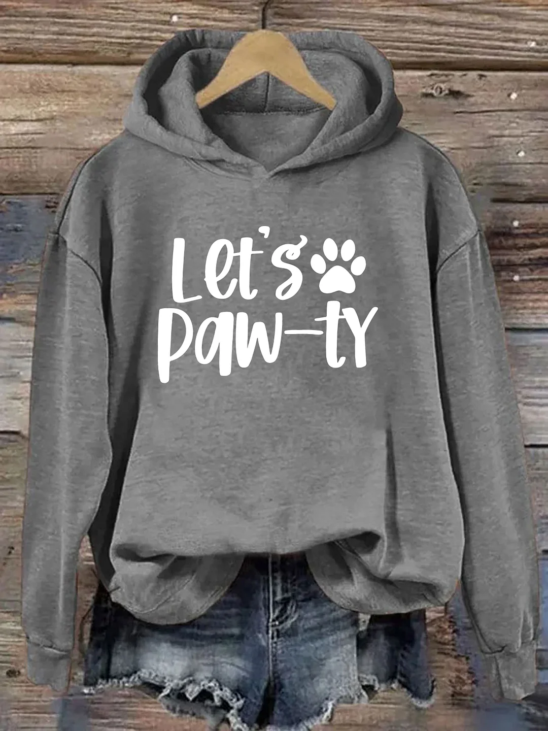 Let's Paw-ty Hoodie