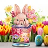 DIY Easter Egg Rabbit Single-Sided Diamond Painting Desktop Ornaments