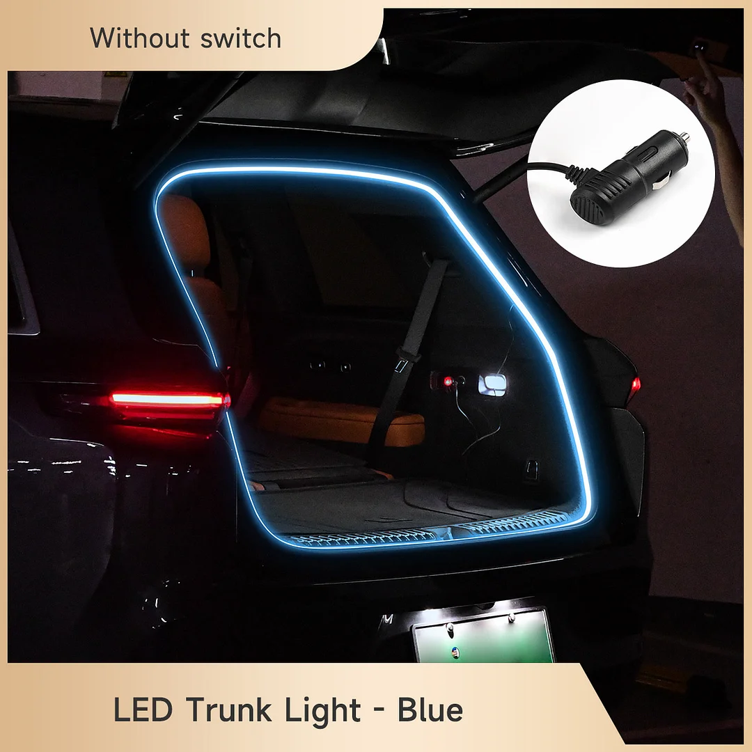 Car magnetic automatic induction trunk light