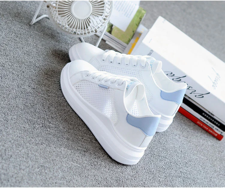 Colourp Autumn Casual Shoes Mesh Breathable Flat Women Sneakers Outdoor Lightweight Comfort Sports Trainers Ladies Running Shoes