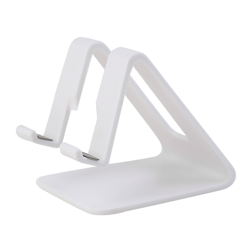 

Universal Plastic Desktop Holder Tablet Mobile Phone Stand Bracket, White, 501 Original