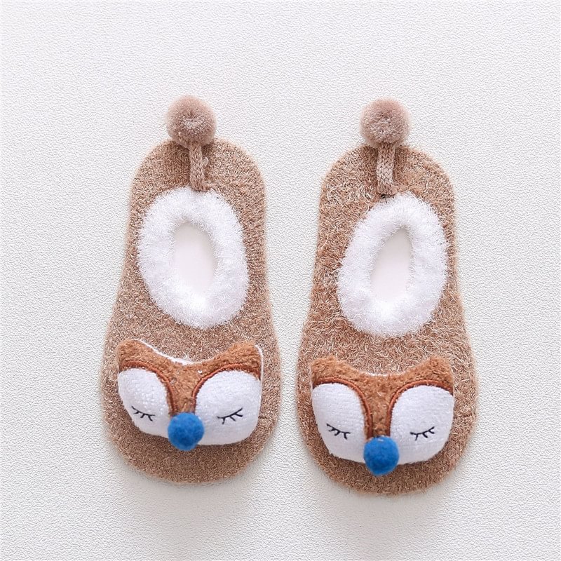 Letclo™ Baby Non-slip Cartoon Socks Slippers letclo Letclo