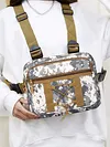 Outdoor Sports Chest Bag Trendy Functional Travel Backpack Oxford Cloth Vest Bag