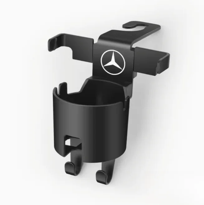 Multifunctional car built-in storage rack water cup holder mobile phone holder