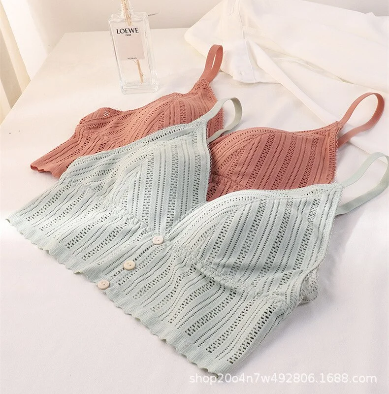 Billionm Women Seamless Bra Bralette Wireless Soild Padded Brassiere Tube Top Female Intimate Push Up Underwear S-XL 4 Color