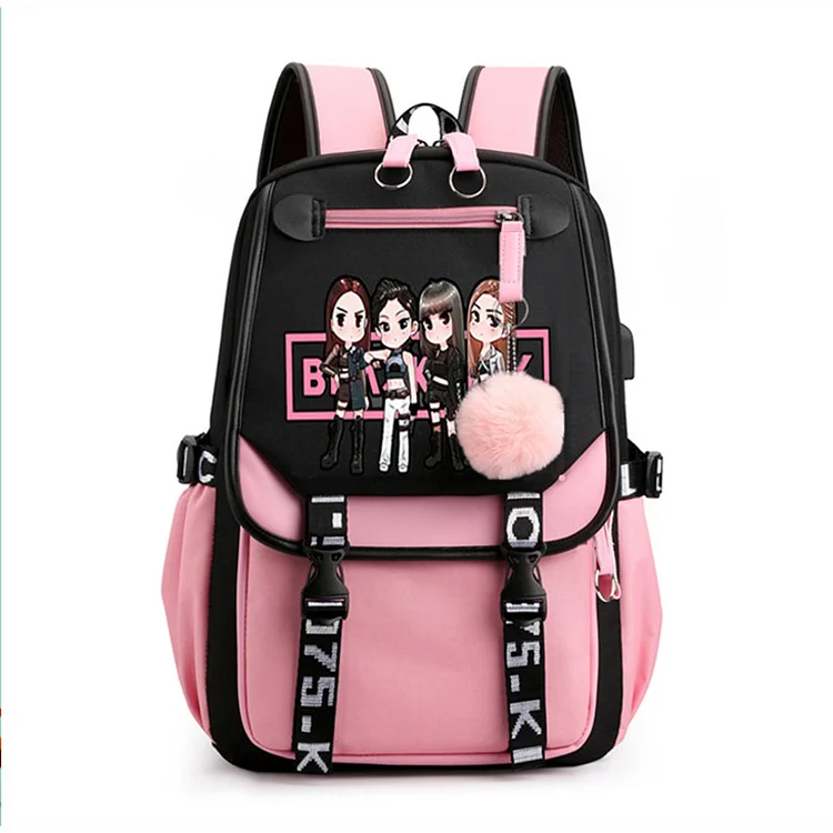 BLACKPINK Cute Character Backpack