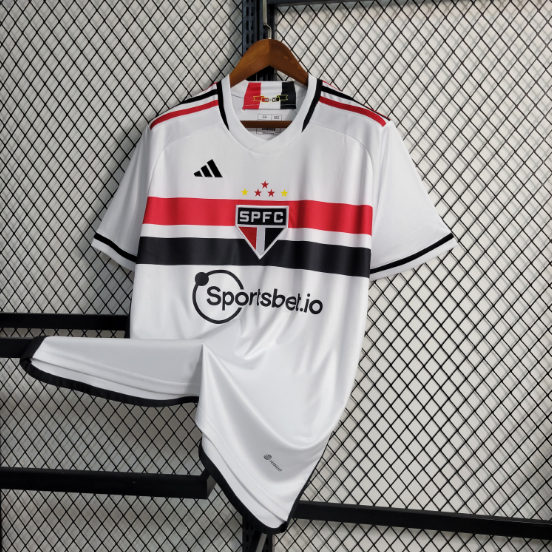 23/24 Sao paulo Home Thai version football shirt