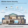 Wifi Sound and Light Alarm Sensor App Remote Control Plug-in Home Alarm 105dB Sounder Voice Broadcast Alarm for Vibration CO VOC PIR for Kids Garage Office