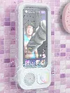 Bathroom Waterproof Phone Mount with BT Speaker 60 Degree Adjustable Angle Anti-Fog Shower Phone Stand No-Drill Wall Mount with Touchscreen for Bathroom Accessory Adults