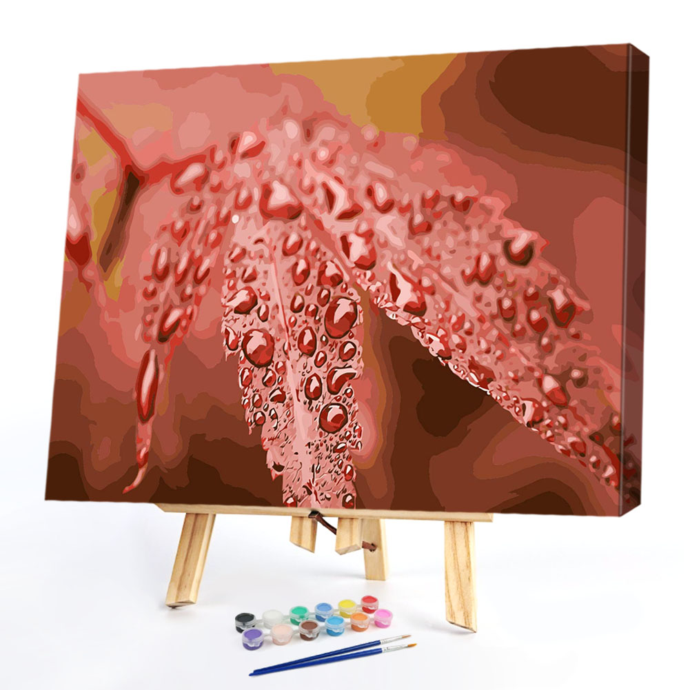 

40*50CM Paint By Numbers-Leaves, 501 Original