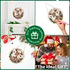 Christmas Reindeer 2D Flat DIY Diamond Painting Pendant 9.84x9.84in