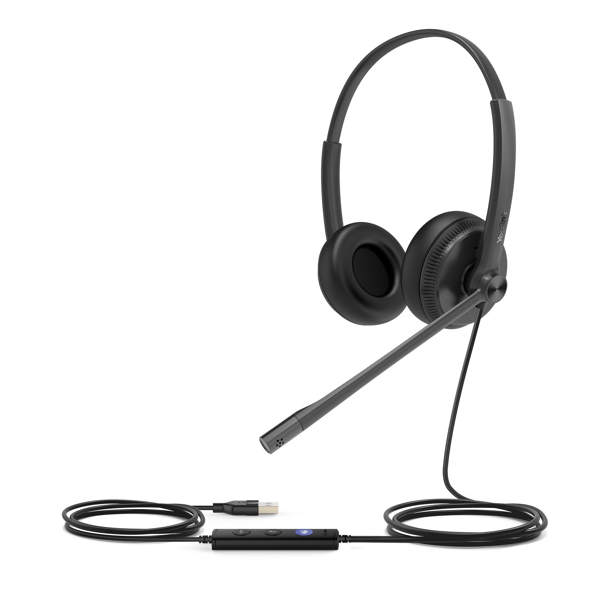 Yealink UH34 Dual USB Wired Headset for Computers