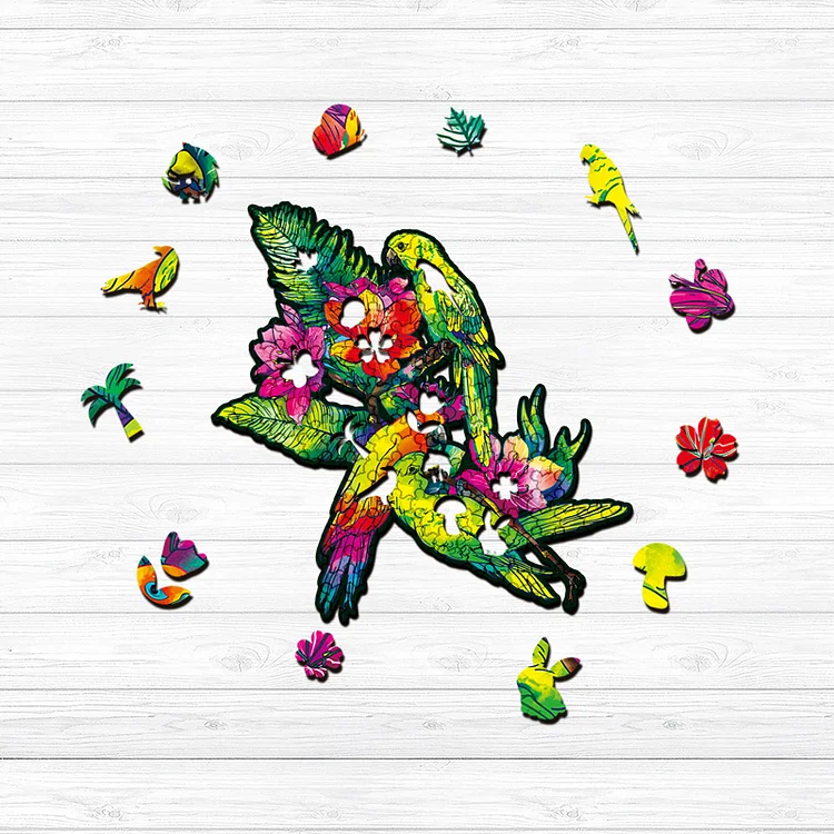 Ericpuzzle™ Ericpuzzle™Parrot Wooden  Puzzle