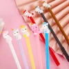 24PCS Cartoon Unicore 0.5mm Black Gel Pen School Opens Season Student Office Cute Stationery