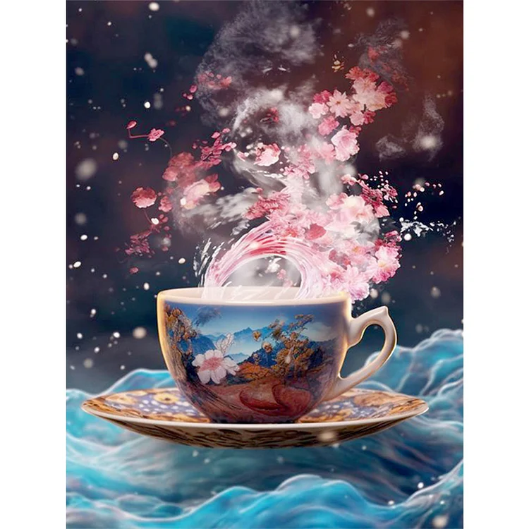 Tumbling Cup - Painting By Numbers - 30*40CM gbfke