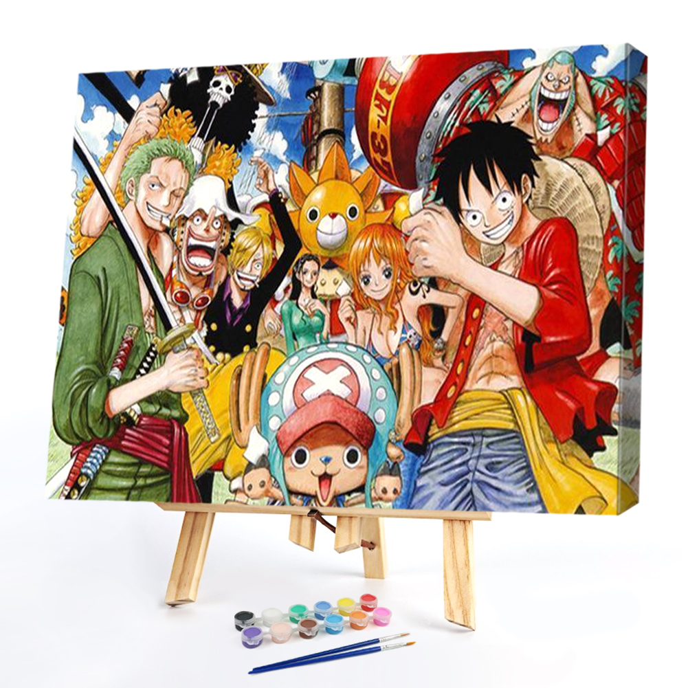 

50*40CM - Paint By Numbers - Anime Figure, 501 Original