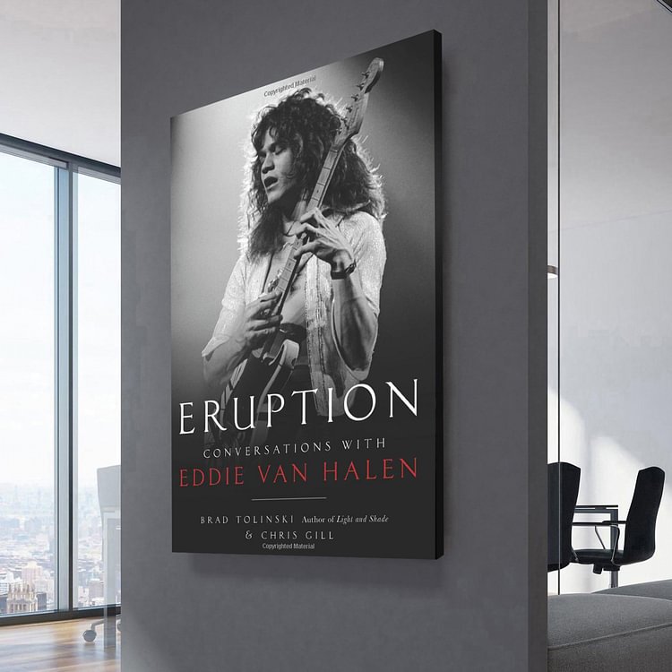 Eruption: Conversations with Eddie Van Halen Canvas Wall Art