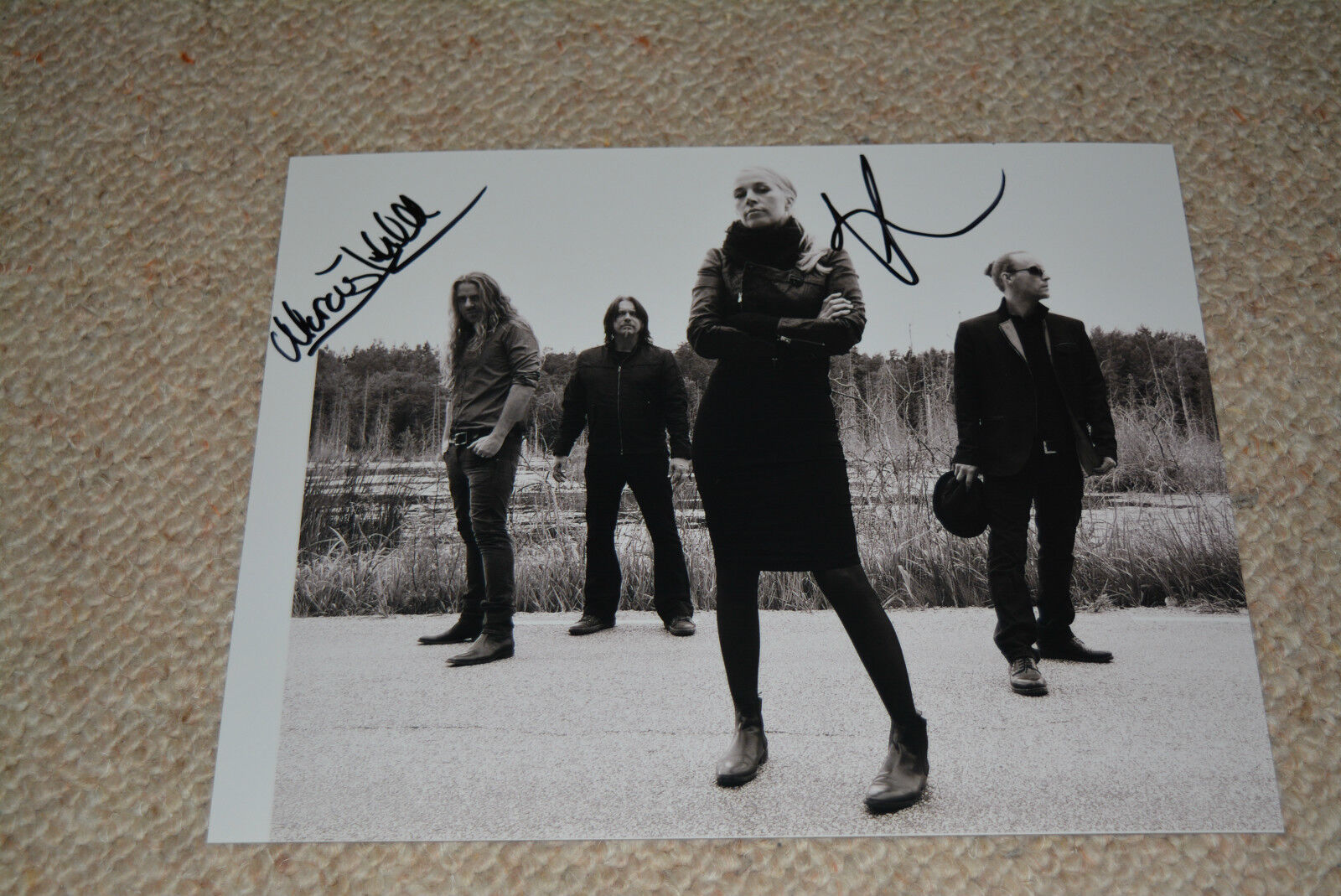 AVATARIUM signed autograph In Person 8x10 20x25cm JENNIE-ANN SMITH Doom Metal