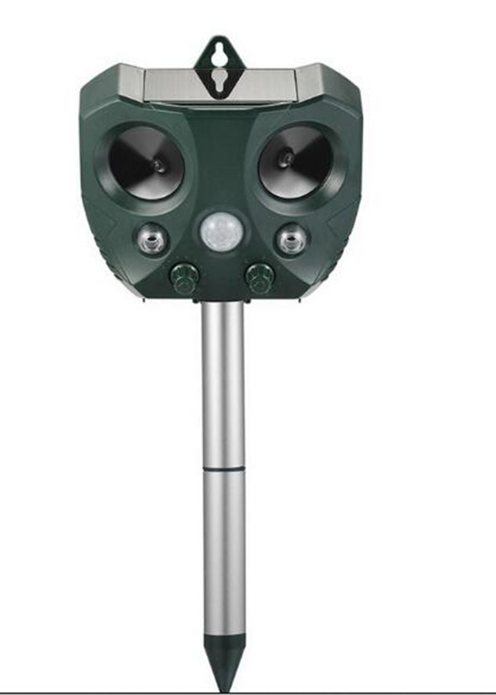 Ultrasonic Animal Repeller Solar Powered - Long Range - vzzhome