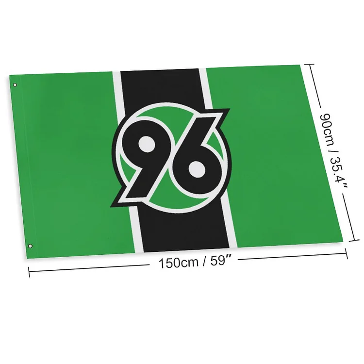 Hannover 96 Fahne Flagge - Garten Flagge