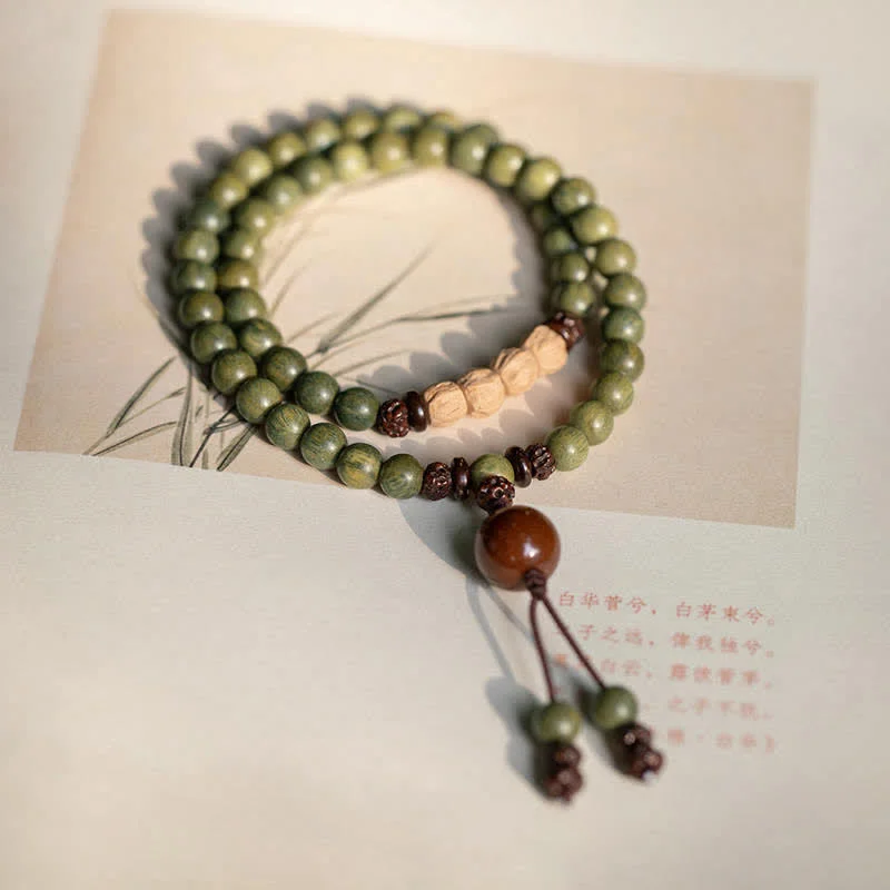 Sandalwood Positive Peace Bracelet