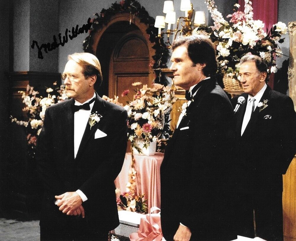 * FRED WILLARD * signed 8x10 Photo Poster painting * ROSEANNE * * 1