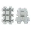 Plastic Brick Mold Reusable DIY Path Paving Concrete Brick Mould (42x28x8cm )
