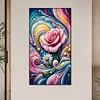 (40*70cm)Flower - Full Round Drill Diamond Painting