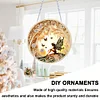 2D Flat DIY Hanging Diamond Art Kits Rhinestone Window Pendants (Silhouette)