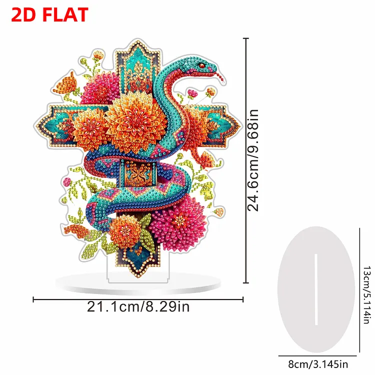 Aeepics DIY Diamant Malerei Set – Acrylplatte Mit Sockel, Motiv 'Lady Chicken On The Beach'