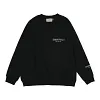ESSENTIALS Letter Reflective High Street Unisex Pullover Hoodie