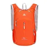 18L Lightweight Mountaineering Backpack with Reflective Strips & Chest Storage Bag Foldable Running Storage Knapsack Breathable Splash-Proof Hiking Nylon Pouch Hiking Work Travel Camping Backpacks