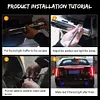 Red And Blue Flame LED Tailpipe With Light