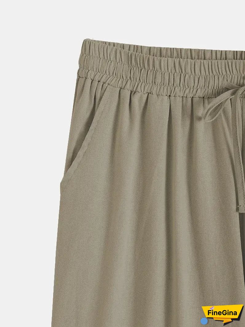 Bohemian Style Linen Pants