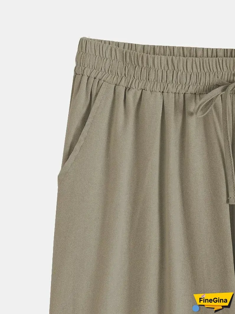 Bohemian Style Linen Pants