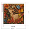 5D DIY Full Square Drill Partial AB Drill Diamond Painting Deer 45*45cm