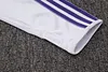 Joyfball 2025/2026 Real Madrid Half-Pull Training Suit White Retro version Football Shirt 1:1 Thai Quality