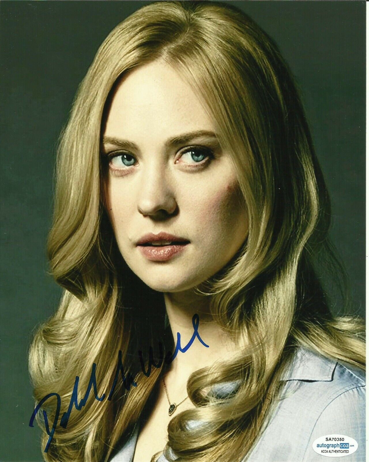 DEBORAH ANN WOLL SIGNED SEXY TRUE BLOOD Photo Poster painting (1) ALSO ACOA CERTIFIED