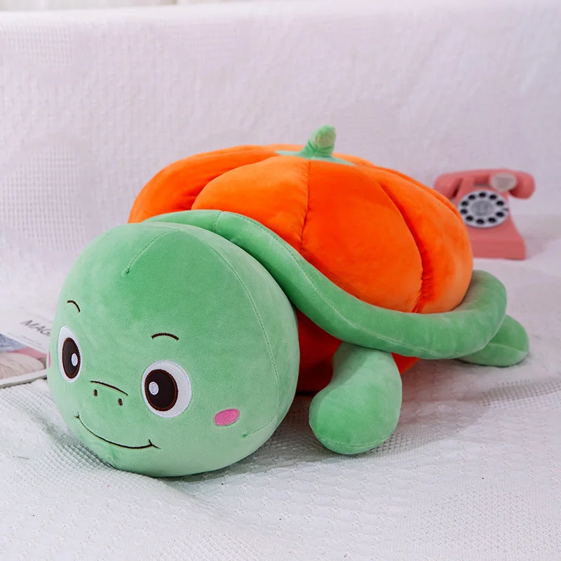 Cuteeeshop Kawaii Turtle Plushies Baby Red Tortoise Stuffed Animal Plush Toy