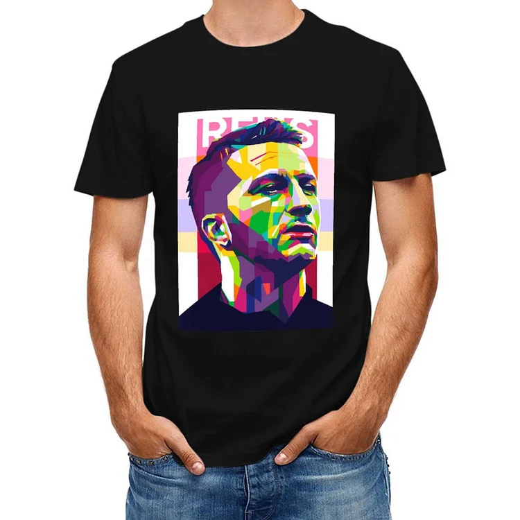 Marco Reus Inspired  Pop Art Short Sleeve T-Shirt