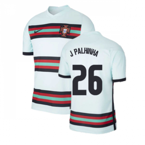 Portugal João Palhinha 26 Away Shirt Kit UEFA Euro 2020