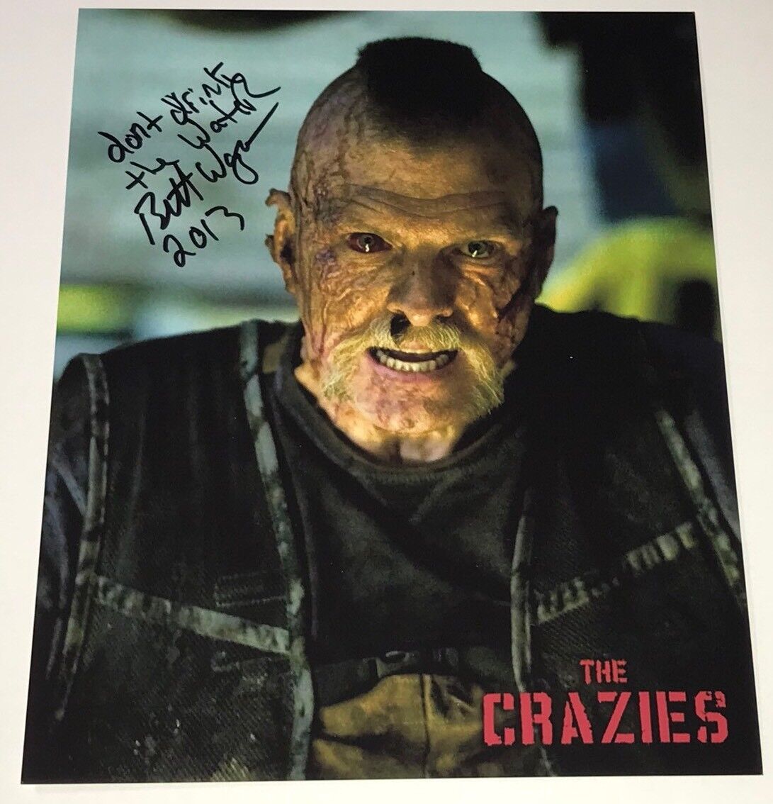 BRETT WAGNER Signed JESSIE 8x10 Photo Poster painting THE CRAZIES In Person Autograph