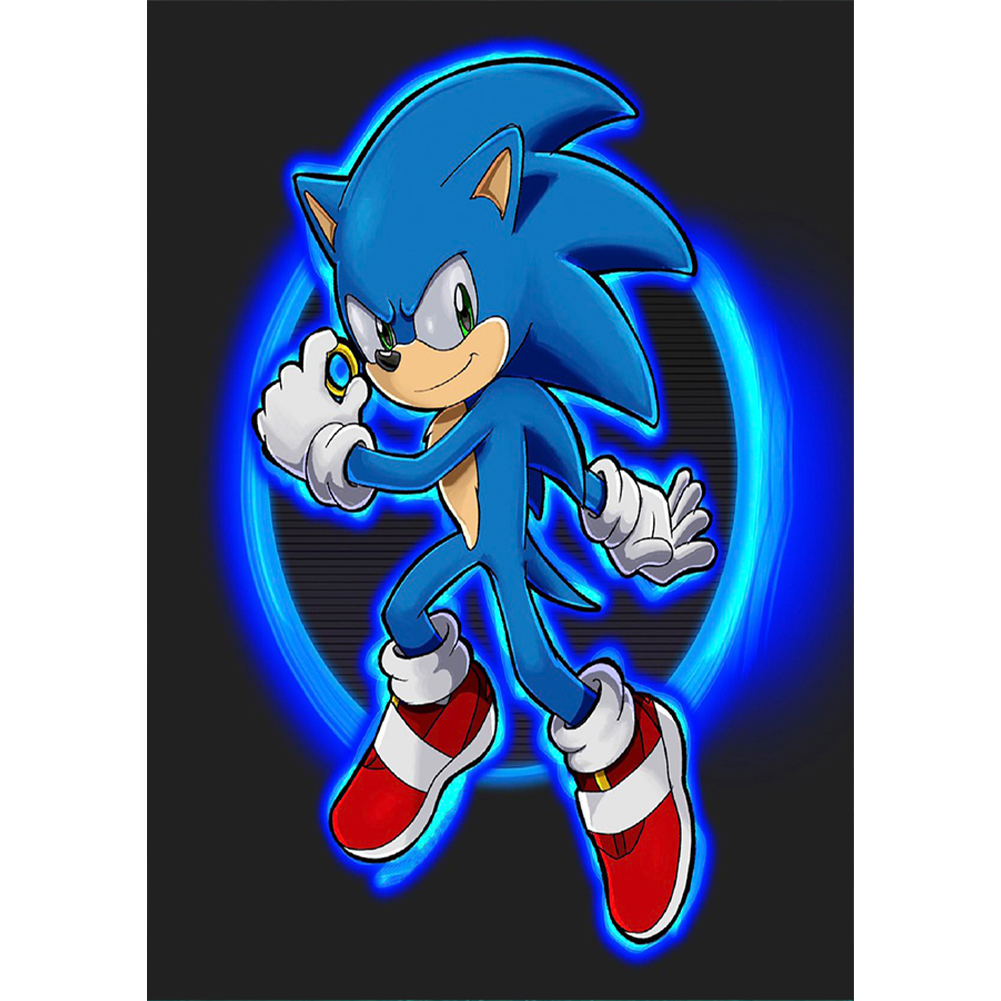 

Hedgehog Sonic Advance - Round Drill Diamond Painting - 30*40CM, 501 Original