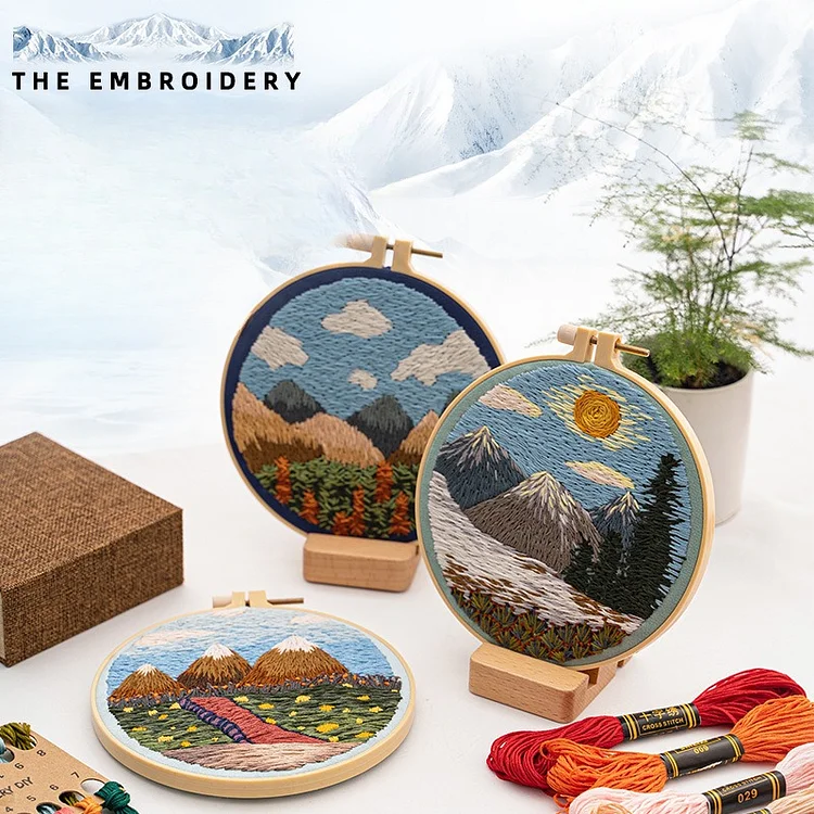 Scenery Embroidery Kit Ventyled