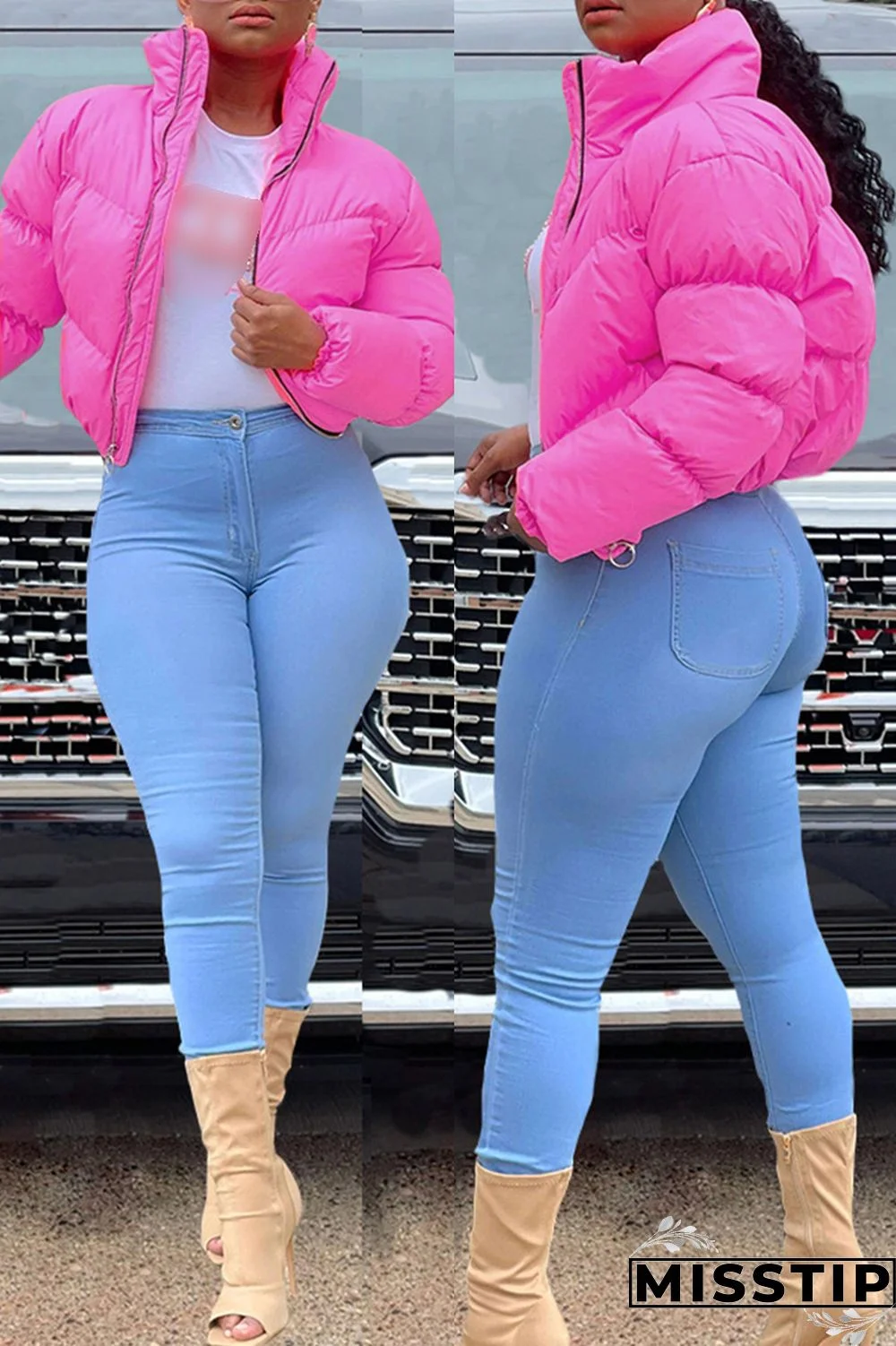 Fluorescent Green Fashion Casual Solid Cardigan Outerwear