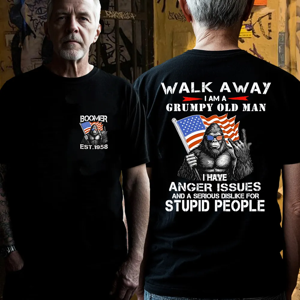 GRUMPY OLD MAN Bigfoot Series | Hardcore Attitude, Zero Tolerance for ...